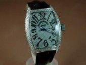 フランクミュラー 新作＆送料込 Franck Muller Watches Casablanca Men Diamond/SS White 2813自動巻き J-FN0090