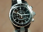 シャネル 新作＆送料込Chanel Watches Superleggera Black, Ceramic Working Chronos J-CH0037